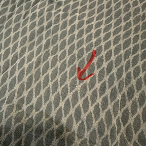 Boxy one size sheer silk top - Picture 4 of 4